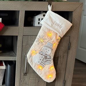 Pottery Barn (Theo) Holiday Light Up Stocking